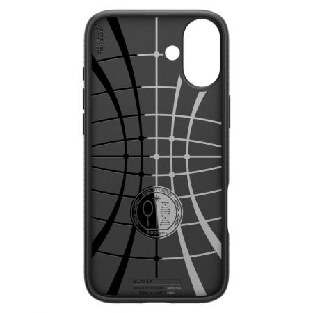 Etui Spigen Liquid Air Iphone 16 Plus Matte Black zdjęcie 3