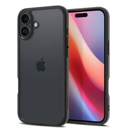 Etui Spigen Ultra Hybrid Iphone 16 Matte Black zdjęcie 2