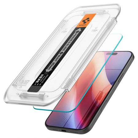 Szkło Hartowane Spigen Glas.tr ez Fit 2-pack Iphone 16 Pro Max Clear zdjęcie 4