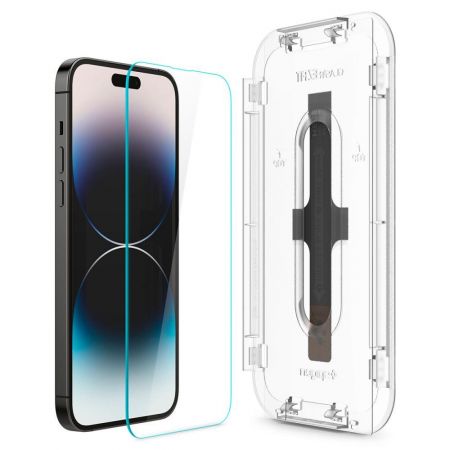 Szkło Hartowane Spigen Glas.tr ez Fit 2-pack Iphone 14 Pro Max Clear zdjęcie 4