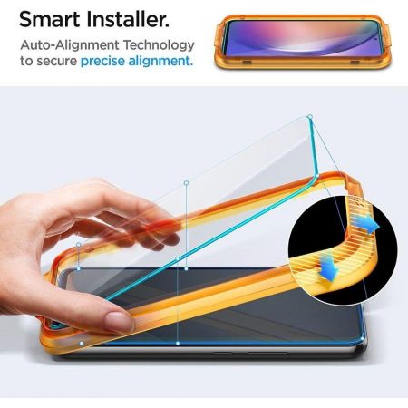 Szkło Hartowane Spigen Alm Glas.tr 2-pack Galaxy A54 5g Clear zdjęcie 3