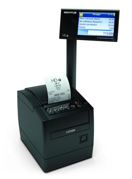 Drukarka fiskalna Novitus HD E Apteka zdjęcie 2