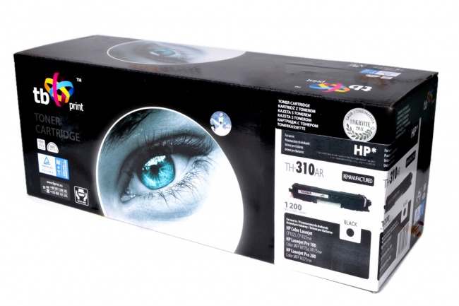 Toner do HP CP 1025 B TH-310AR BK ref.