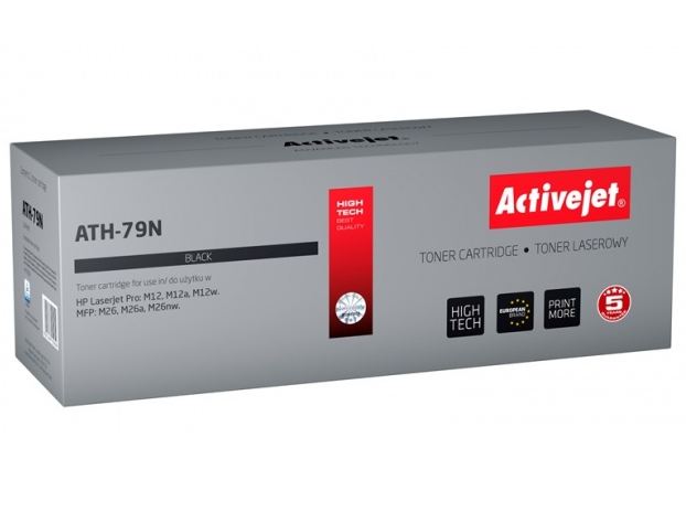 Toner Activejet ATH-79N (do drukarki Hewlett Packard  zamiennik 79A CF279A supreme 2000str. czarny)