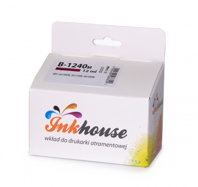 Tusz Inkhouse Brother LC1240XL Magenta