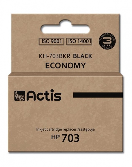 Tusz Actis KH-703BKR (HP 703 CD887AE) standard 15ml czarny