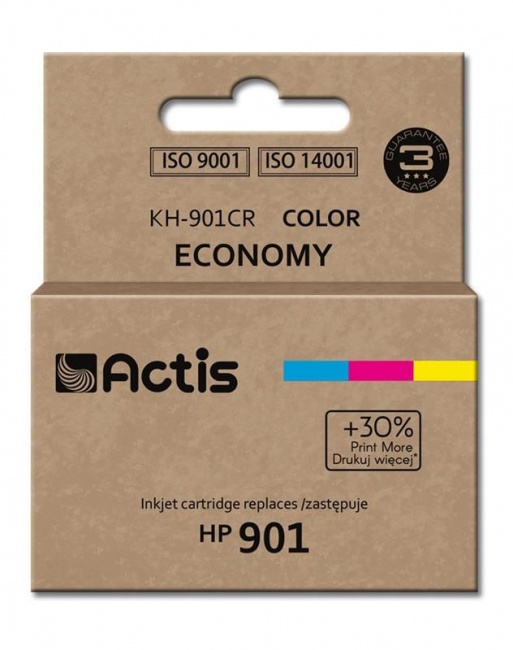Tusz Actis KH-901CR (HP 901 CC656AE) standard 21ml trójkolorowy