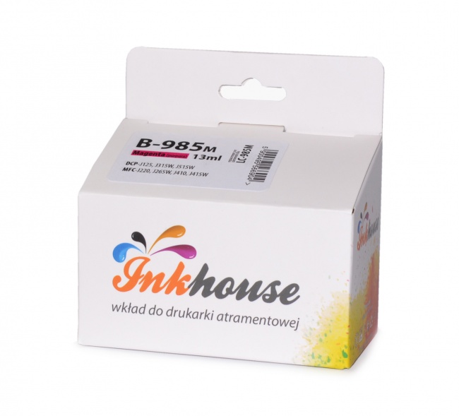 Tusz Inkhouse Brother LC985M magenta