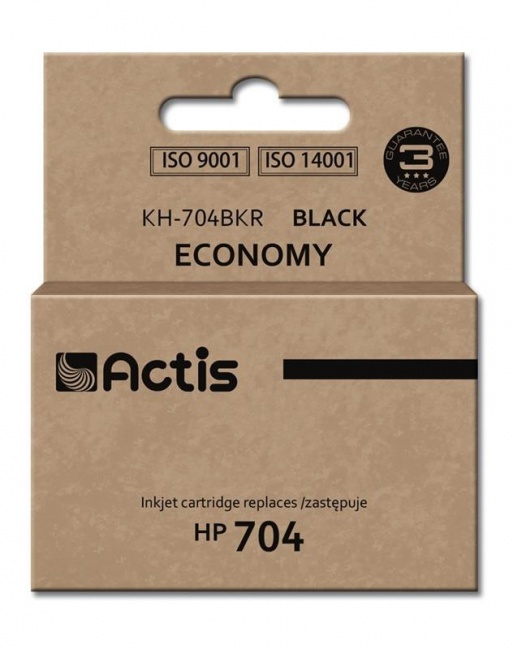 Tusz Actis KH-704BKR (HP 704 CN692AE) standard 15ml czarny