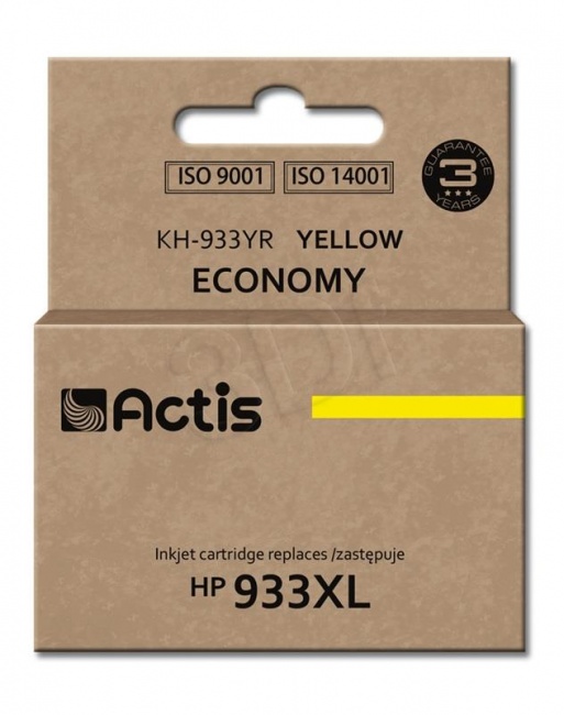 Tusz Actis KH-933YR (HP 933XL CN056AE) standard 13ml yellow Chip