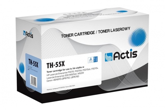 Toner Actis TH-55X (HP 55X CE255X) standard 12500str. czarny