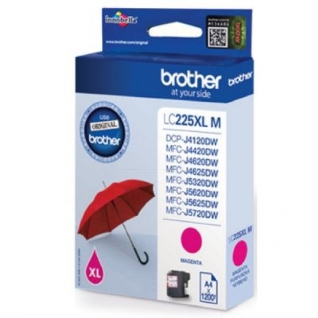 LC-225XLM inkoust magenta, 1200 stron