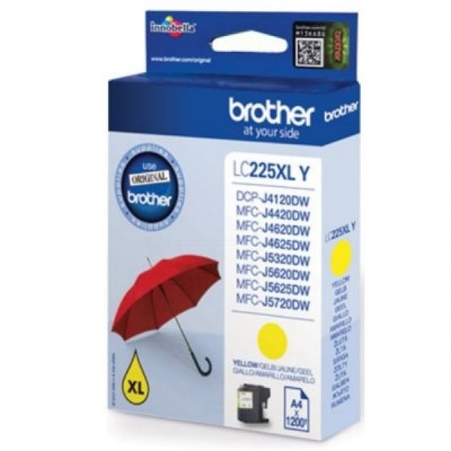 LC-225XLY inkoust yellow, 1200 stron