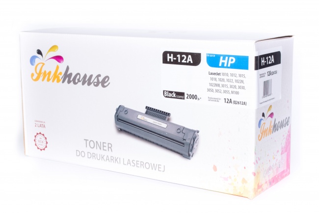 Toner Inkhouse HP [12A] Q2612A LJ 1010/12/15