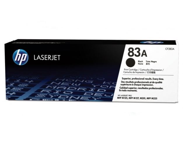 Toner 83A Black 1.5k CF283A