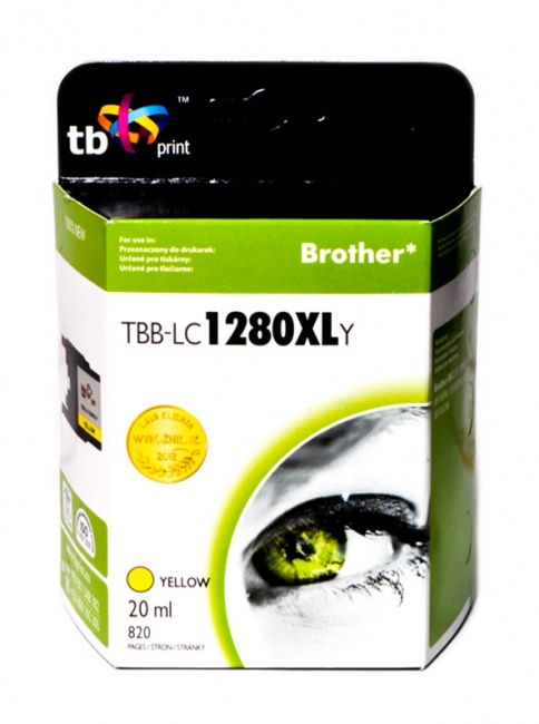 Tusz do Brother LC1280XL TBB-LC1280XLY YE