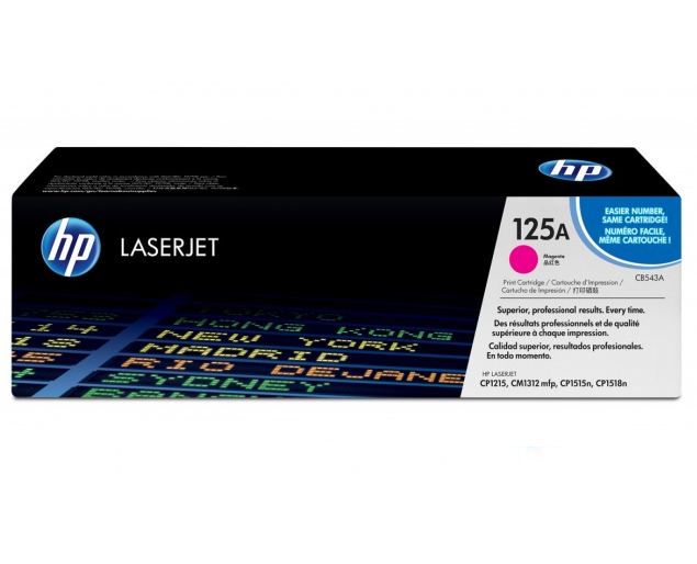 Toner CLJ CP1215 Purpurowy (Magenta) 1.4k CB543A