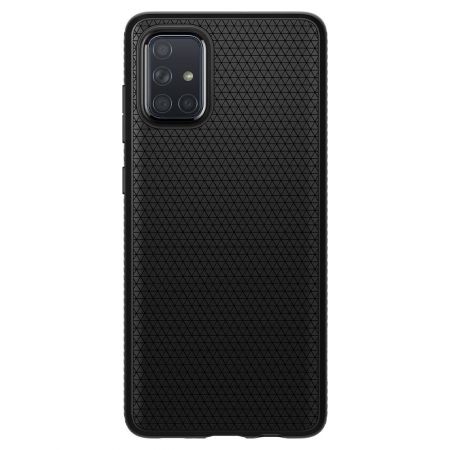 Etui SPIGEN Liquid AIR GALAXY A71 MATTE BLACK zdjęcie 2